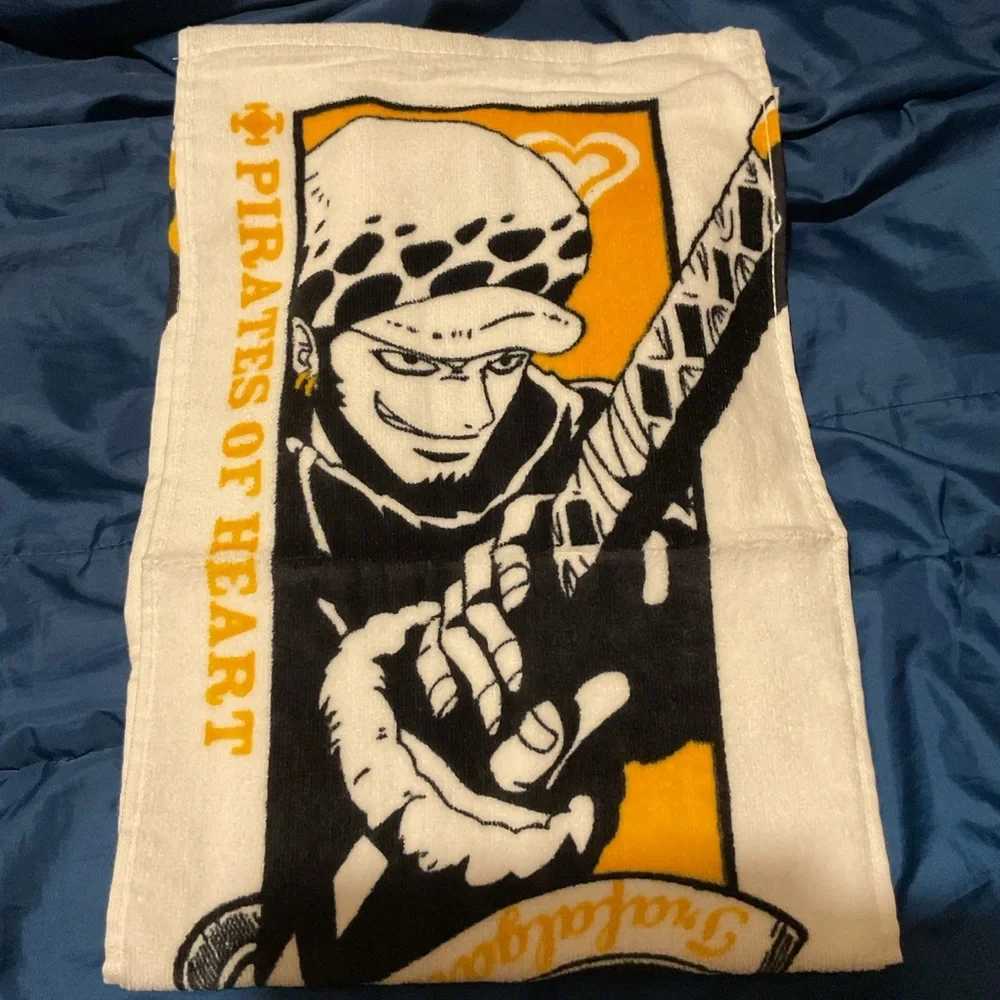 Trafalgar Law Pirates of Heart Hand Towel One Piece
